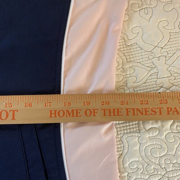 SJB Active Woman's Full Zip Windbreaker Jacket Pockets Blue & Pink Size Large - Picture 12 of 16